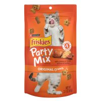 Friskies Party Mix Original Crunch With Chicken & flavors of Liver & Turkey 2.1oz Pouch Image