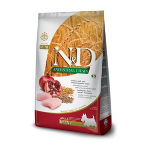 N&D אננס עוף רימון כלב מיני 7 קג