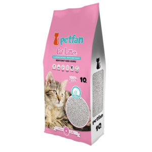 חול מתגבש PET FAN בייבי פאודר 10 ליטר